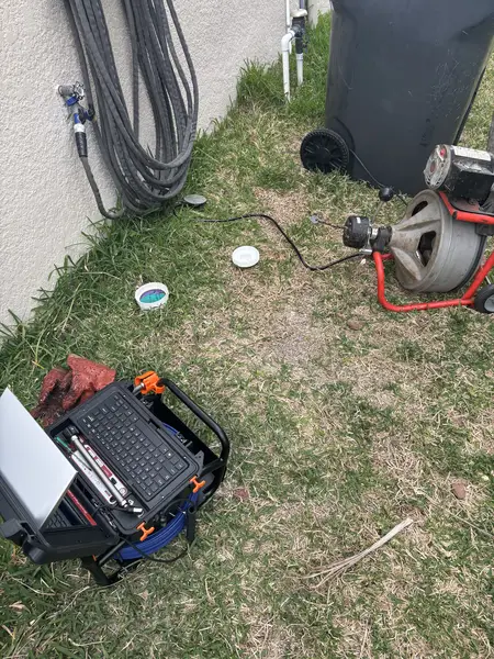 Professional drain cleaning equipment and hydro-jetting machine used by Kabam Plumbing in Sun City Center FL